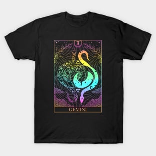 Zodiac sign tarot card Gemini T-Shirt